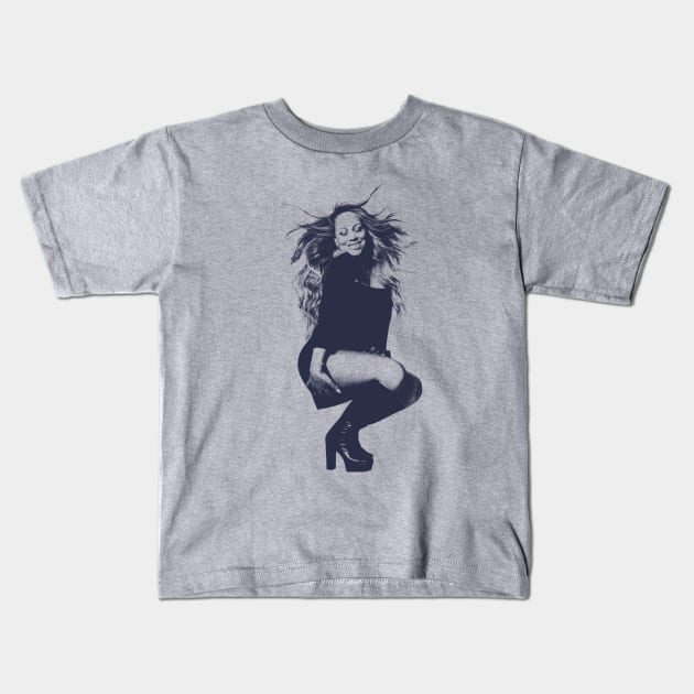 Mariah Carey Kids T-Shirt by BackOnTop Project